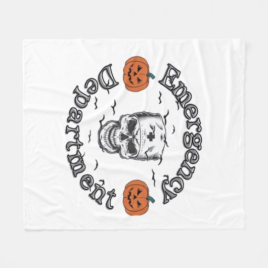 Spoedeisende hulp Afdeling Kamer Er Verpleegkundig Fleece Deken (Voorkant (Horizontaal))