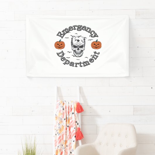 Spoedeisende hulp Afdeling Kamer Er Verpleegkundig Spandoek (Insitu)