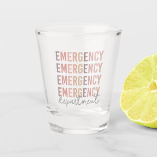 Spoedeisende Hulp OK personeel OK verpleegkundig Shot Glas