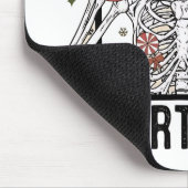 Spoedeisende hulp Skeleton Nursing Coffee Lover Muismat (Hoek)