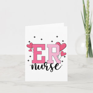 Spoedeisende hulp Valentijnsdag Er Ed Nursing Kaart