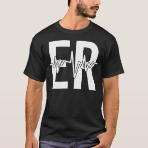 Spoedeisende hulp Verpleegkundige Front Back Emerg T-shirt