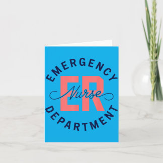 Spoedeisende Hulp Verpleegster Cadeau Paramedicus Kaart