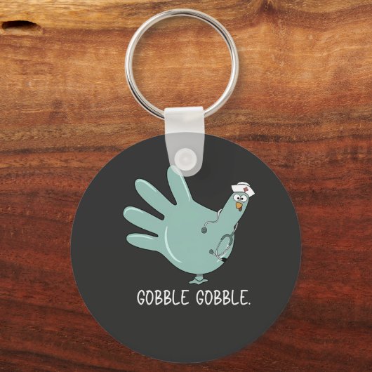 Spoedeisende Hulp Verpleegster Kalkoen Kwak Squad  Sleutelhanger (Voorkant)