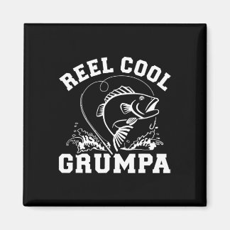 Spoel Cool Grumpa Voor Vissen Opa Magneet
