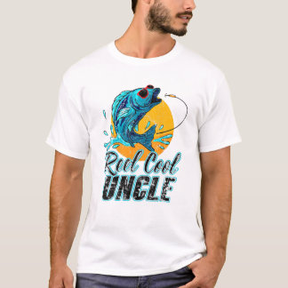 Spoel Cool Oom Vissen T-shirt