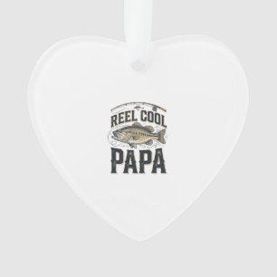 Spoel Cool Papa Vintage Visserij Vector Design_1 Ornament