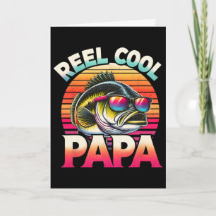 Spoel Cool Papa Visser Vaderdag Cadeau Vissen Kaart