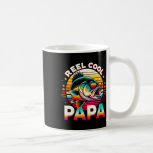 Spoel Cool Papa Visser Visserij Papa Vaderdag Koffiemok