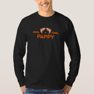 Spoel Cool Pappy Vissen Vaderdag Visser Lief T-shirt
