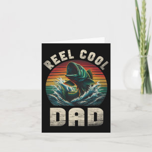 Spoel Cool Vader Vissen Papa Vaderdag Visser Kaart