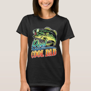Spoel Coole Vader Visser Grappig Vissen T-shirt