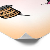 Spoel geen Tampons Poster (Hoek)