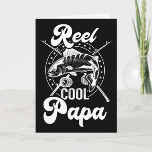 Spoel Koele Papa Vissen Opa Voor Vaderdag Geboorte Kaart