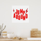 Spoel rond poster (Keuken)