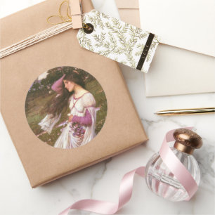 Spoelbloemen Ronde Sticker