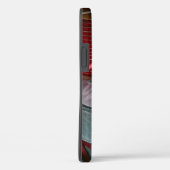 Spoelen van kerstfeestdagen, rood en goud Case-Mate iPhone case (Achterkant / Rechts)