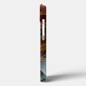 Spoelen van kerstfeestdagen, rood en goud Case-Mate iPhone case (Achterkant / Links)