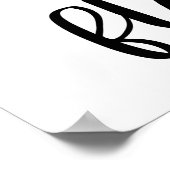 Spoelwater Poster (Hoek)