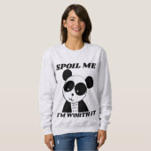SPOIL ME PANDA BEAR T-SHIRTS (Devant entier)