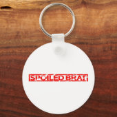 Spoiled Brat Stamp Sleutelhanger (Voorkant)