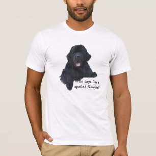 Spoiled Newfoundland Dog T-shirt