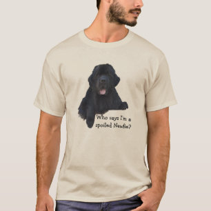 Spoiled Newfoundland Dog T-shirt