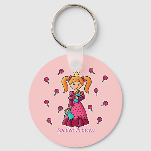 Spoiled Princess Sleutelhanger (Voorkant)