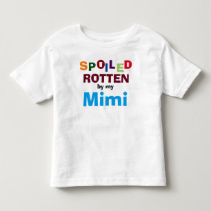 Spoiled Rotten beroemd gemaakt door My Mimi Baby T Kinder Shirts
