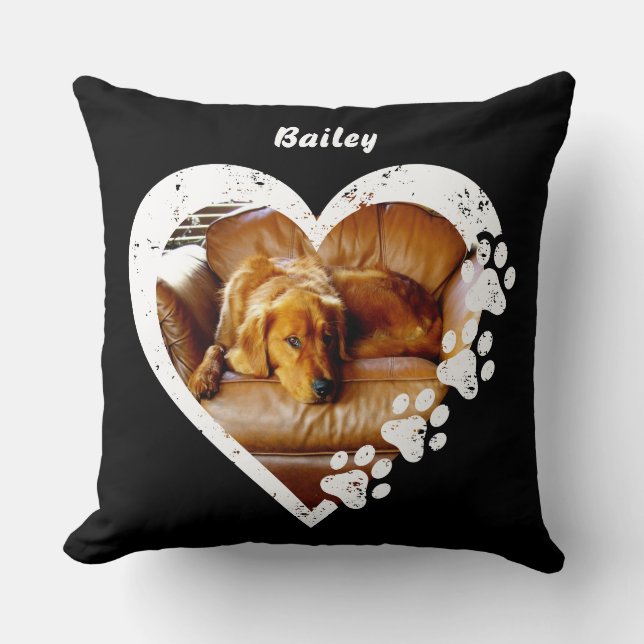 Spoiled Rotten Pet Photo Sierkussen (Voorkant)