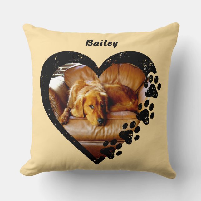 Spoiled Rotten Pet Photo Sierkussen (Voorkant)