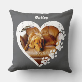 Spoiled Rotten Pet Photo Sierkussen