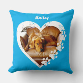 Spoiled Rotten Pet Photo Sierkussen