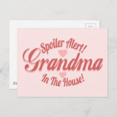 Spoiler alert oma briefkaart (Voorkant / Achterkant)