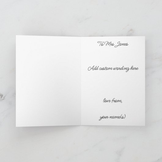 Spoiler Grappige cadeaubon Verjaardag Cadeau Kaart (Binnen)