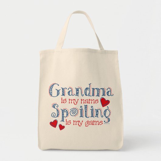 Spoiling Grandma Tote Bag (Voorkant)