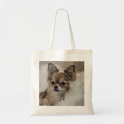Spoilt Chihuahua Relaxing Tote Bag (Voorkant)