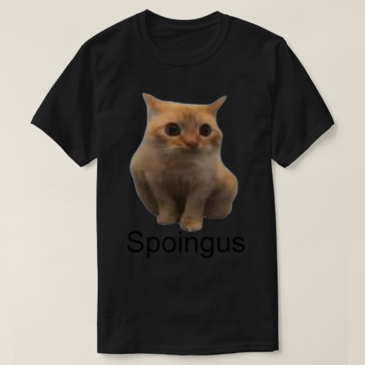 Spoingus The Cat Meme T-shirt (Design voorkant)