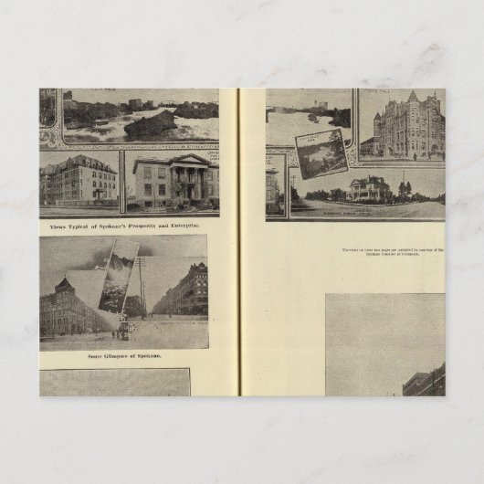 Spokane Briefkaart (Voorkant)