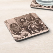 Spokane Indians, 1861 (foto) Bier Onderzetter (Linkerzijde)