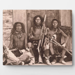 Spokane Indians, 1861 (foto) Fotoplaat