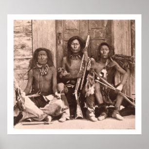 Spokane Indians, 1861 (foto) Poster