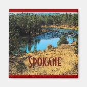 Spokane Magnet Magneet (Voorkant)