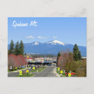 Spokane Mountain Briefkaart