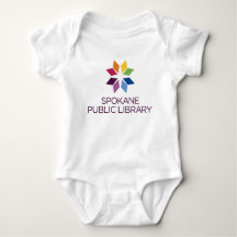 Spokane Openbare Bibliotheek Baby Bodysuit
