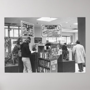  Spokane Openbare Bibliotheek Poster