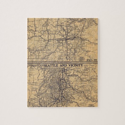 Spokane, Seattle Legpuzzel (Verticaal)