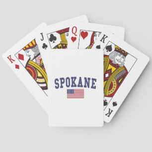 Spokane US Flag Pokerkaarten