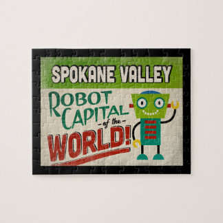 Spokane Valley Washington Robot - Funny  Legpuzzel