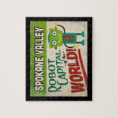 Spokane Valley Washington Robot - Funny  Legpuzzel (Verticaal)